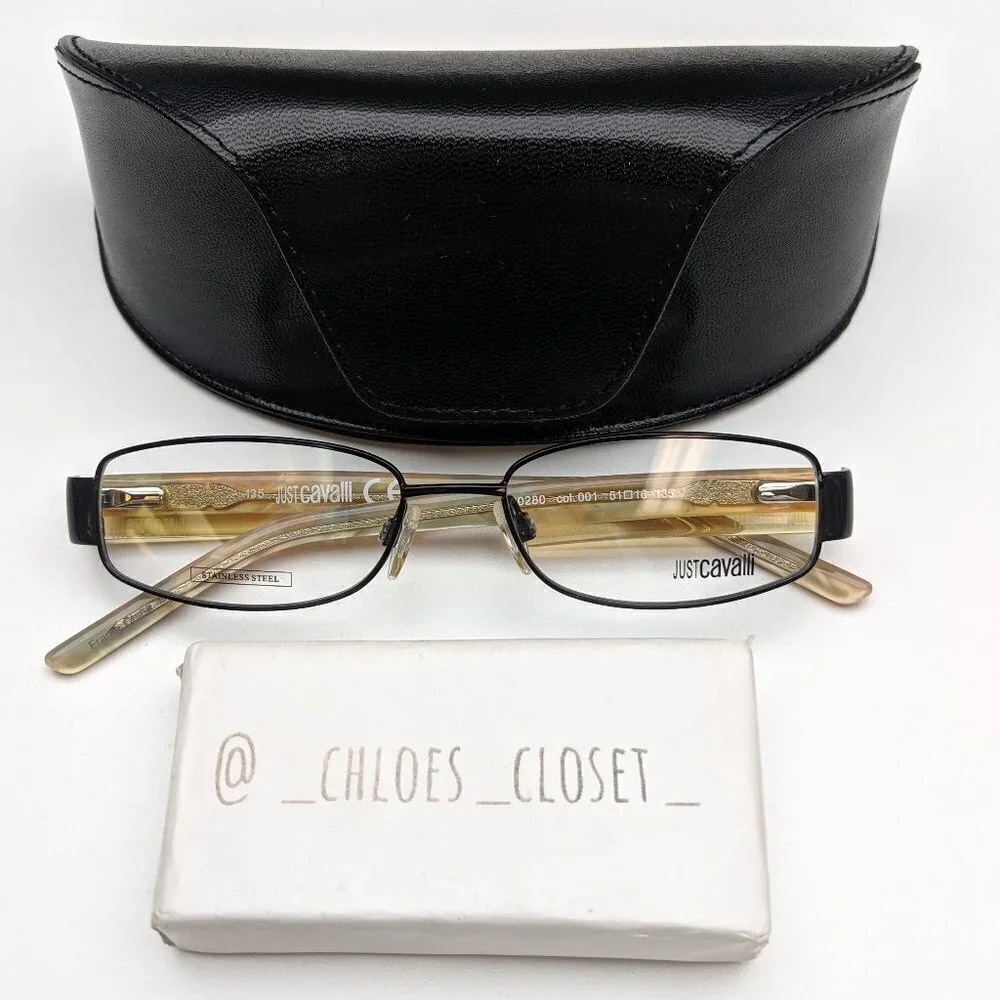 🕶️NEW! Just Cavalli JC0280 Women's Eyeglasses /TQ346🕶️​